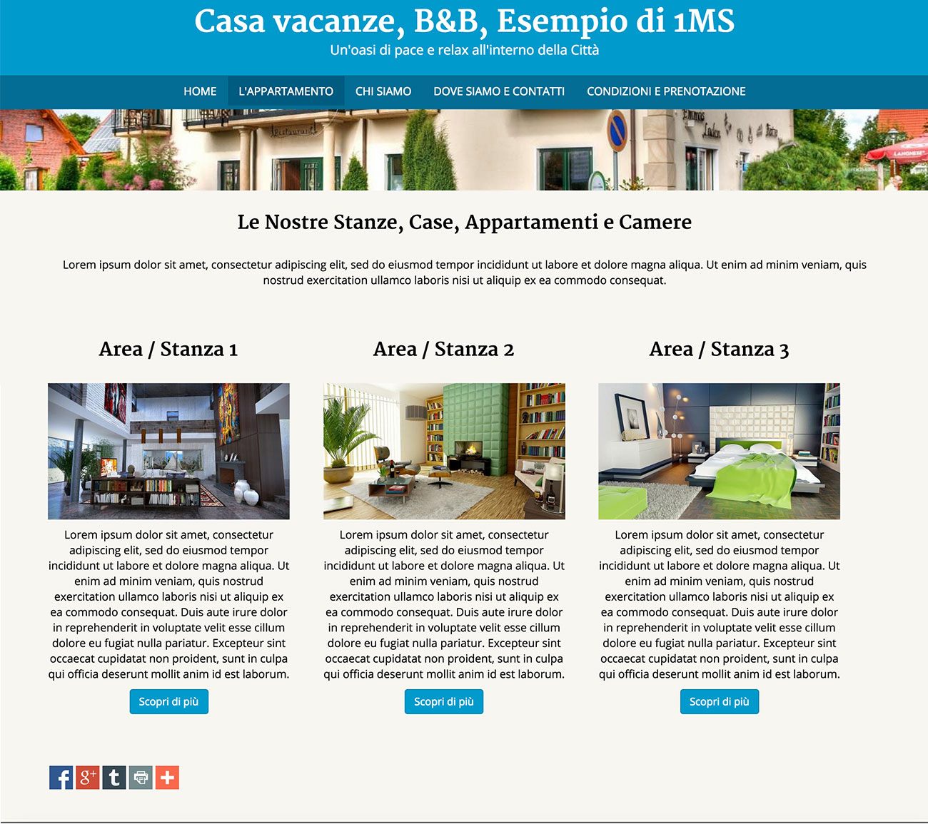 Web Casa crea facilmente un sito web per le tue vacanze ed Web Casa crea facilmente un sito web per le tue vacanze ed